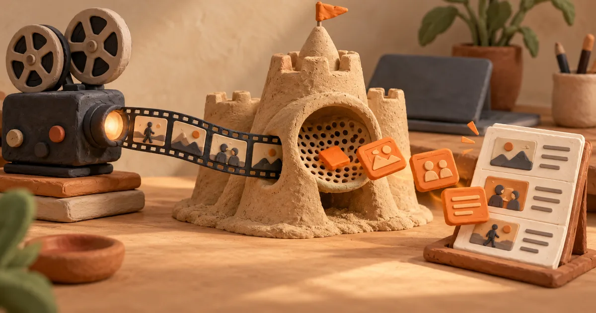 Claude + Sandcastles: как подключить анализ видео и найти приёмы для своего сценария